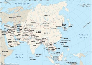 How Many Countries Are There In Asia? – WorldAtlas